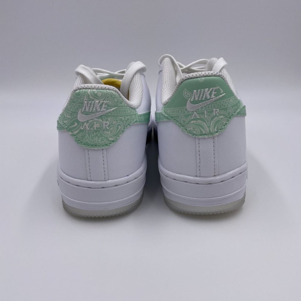 Nike Air Force 1 LV8 White / Mint Womens Shoes - Picture 4 of 8